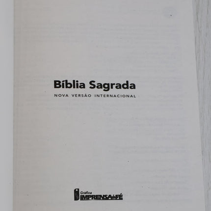 Bíblia Sagrada | NVI | Letra Grande | Capa Dura Clássica