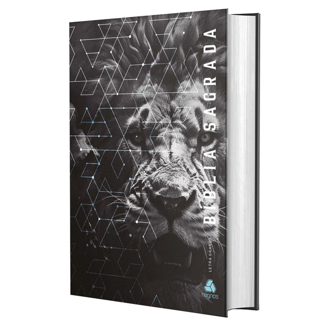 Bíblia Sagrada | NVI | Letra Grande | Capa Dura Leão Grafite