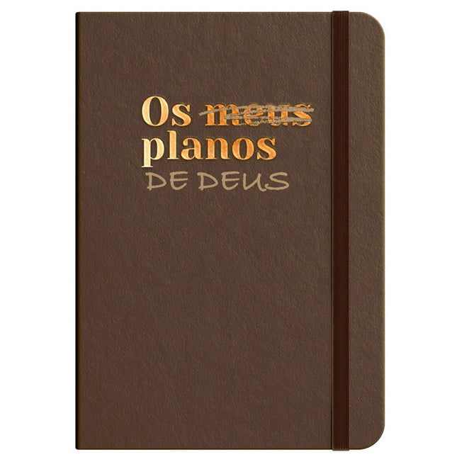 Moleskine | Os Planos de Deus | Bronze | Viviane Martinello
