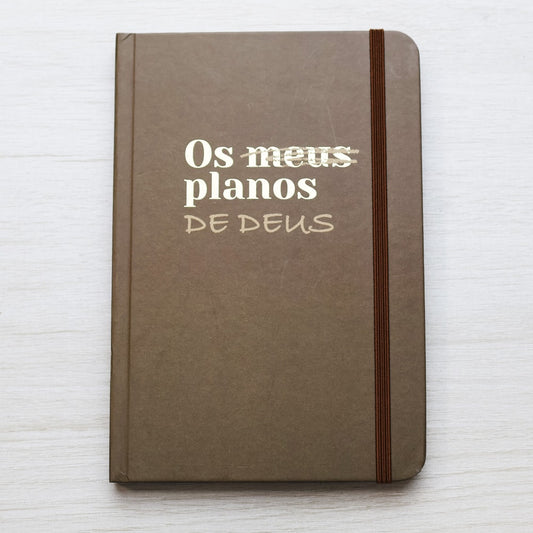Moleskine | Os Planos de Deus | Bronze | Viviane Martinello