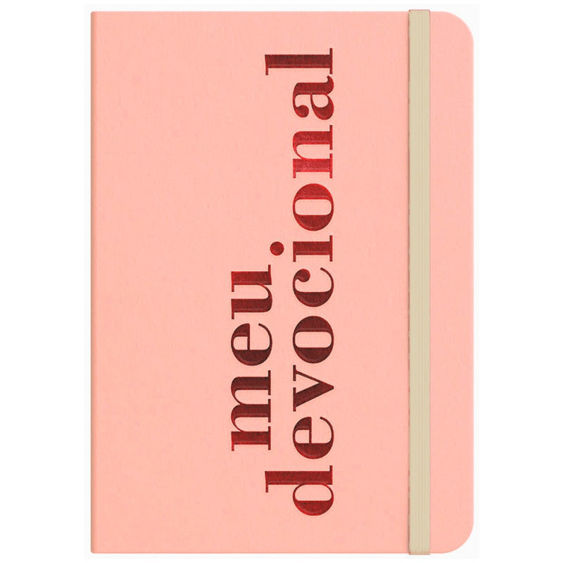 Moleskine | Meu Devocional  | Rosa | Viviane Martinello