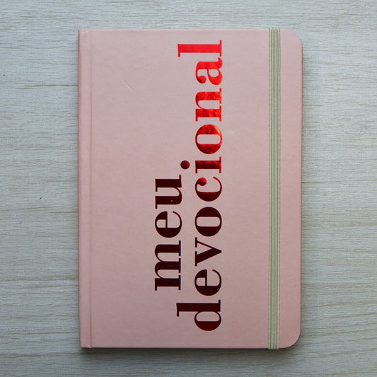 Moleskine | Meu Devocional  | Rosa | Viviane Martinello