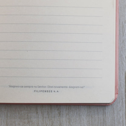 Moleskine | Meu Devocional  | Rosa | Viviane Martinello