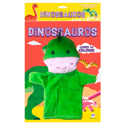 Livro Fantoche Dinossauros