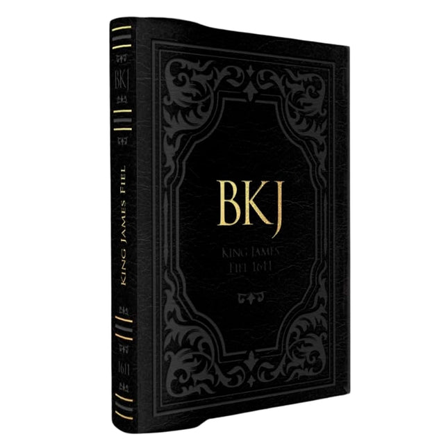 Bíblia King James Fiel 1611 | Extra Gigante | Capa Luxo Preta