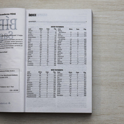 Bíblia Sagrada Outono | NAA | Letra Normal | Capa Brochura