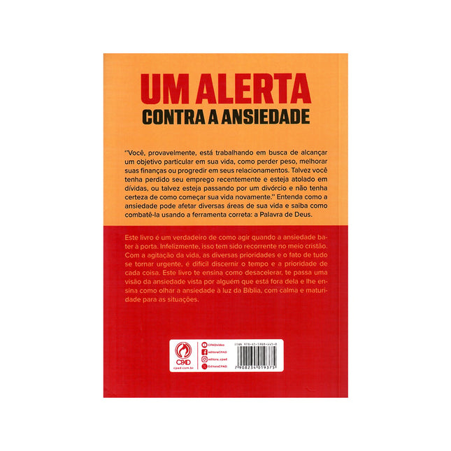 Um Alerta Contra a Ansiedade | Gil Dias