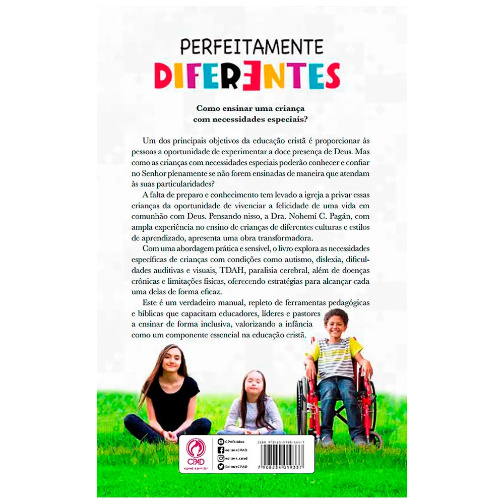 Perfeitamente Diferentes | Dra. Nohemí C. Pagán