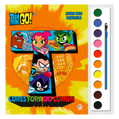 Livro Com Aquarela | Jovens Titas | Cores Fora do Comum 
