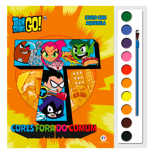 Livro Com Aquarela | Jovens Titas | Cores Fora do Comum 