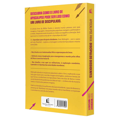 Apocalipse Para Discípulos Dissidentes | Scot McKnight  e Cody Matchett