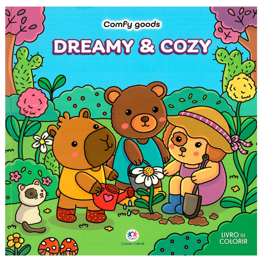 Comfy Goods | Dreamy & Cozy | Livro de Colorir