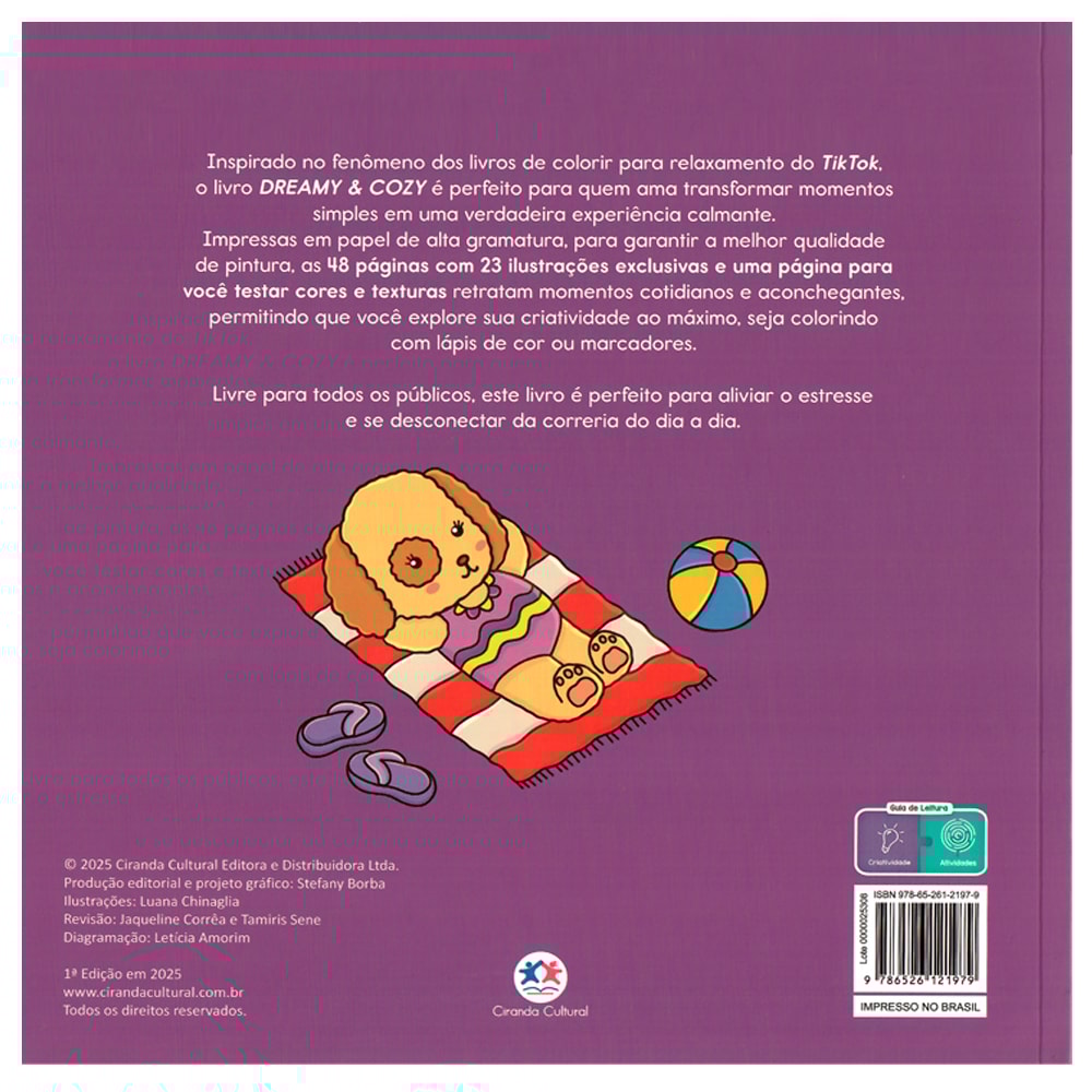 Comfy Goods | Dreamy & Cozy | Livro de Colorir