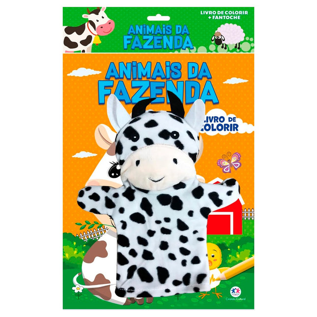 Livro de Colorir | Fantoche | Animais da Fazenda