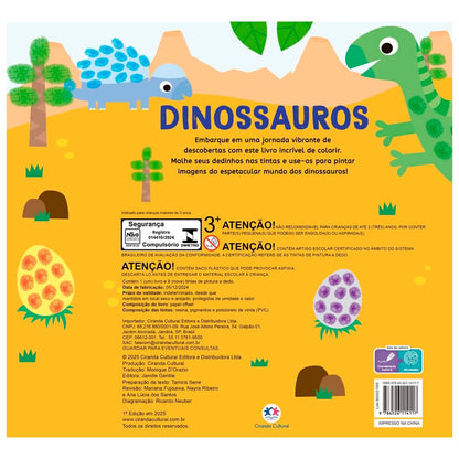 Colorindo Com os Dedinhos | Dinossauros