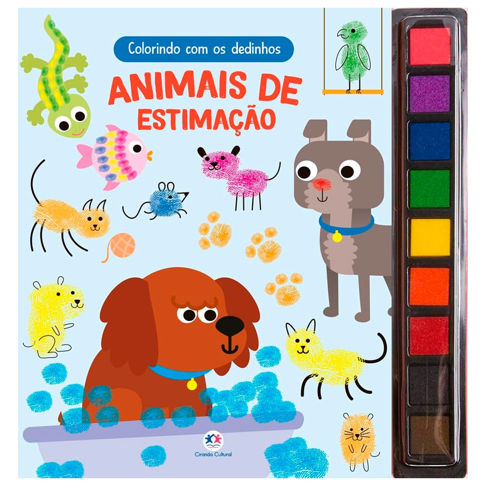 Colorindo Com os Dedinhos | Animais de Estimação