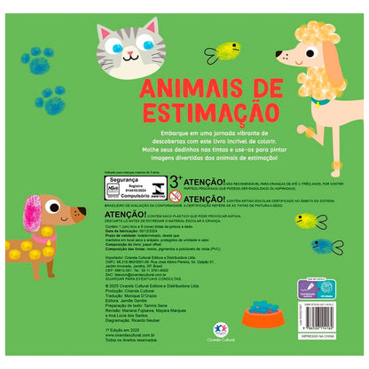 Colorindo Com os Dedinhos | Animais de Estimação