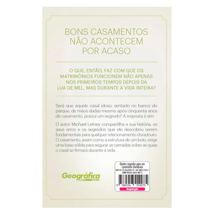 Quatro Segredos Para Um Casamento Duradouro | Michael Letney e  Karen Hardin | Capa Dura