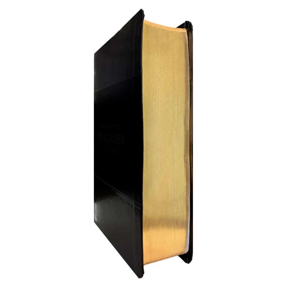 Bíblia de Estudo |  King James Atualizada | Full Color | Capa PU |  Preta