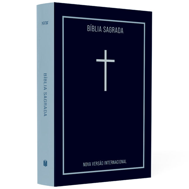 Bíblia Sagrada Cruz Azul | NVI | Capa Brochura