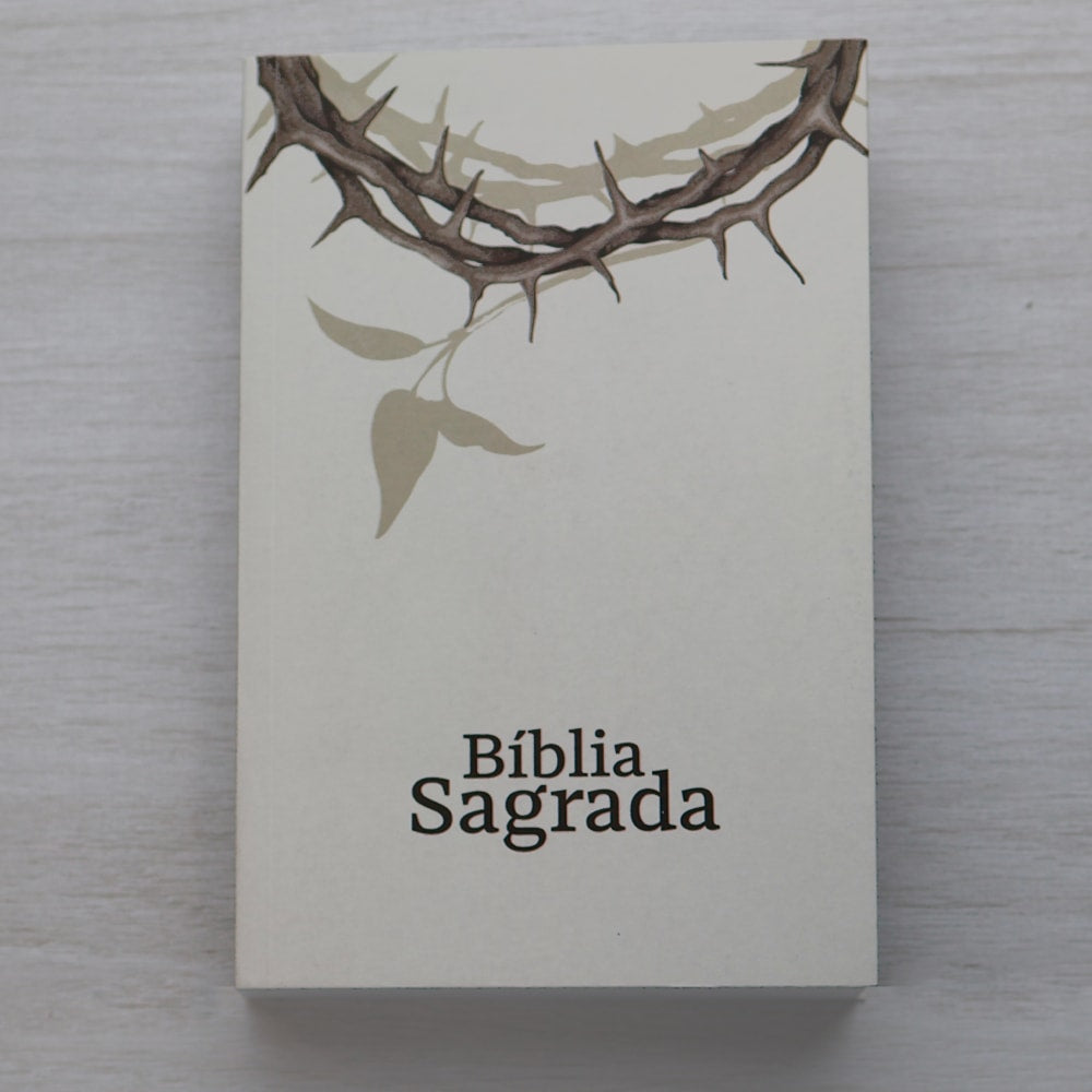 Bíblia Sagrada Coroa de Espinhos | NVI | Capa Brochura