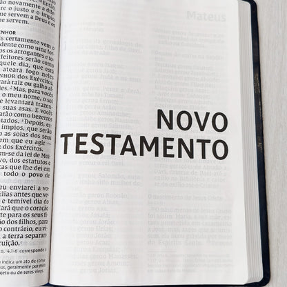 Bíblia Sagrada | NVI | Letra Sênior | Capa Azul