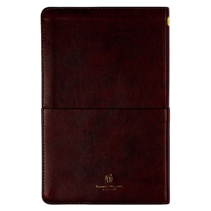 Bíblia Sagrada Slim | ACF | Luxo Marrom | Com Bolso