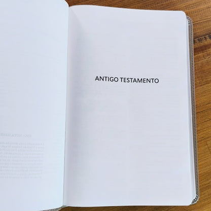 Biblia Sagrada Slim | ACF | Luxo Cinza