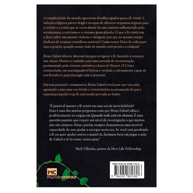 Quando Tudo Está Em Chamas | Brian Zahnd