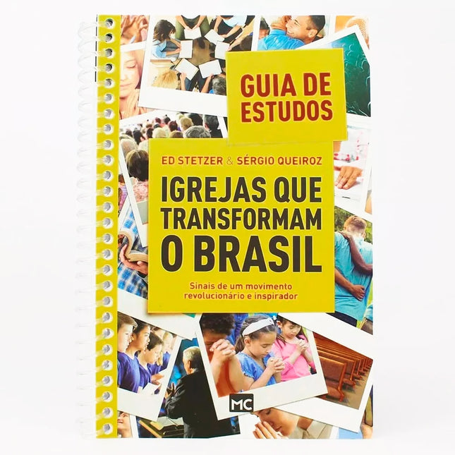 Guia De Estudos |  Igrejas Que Transformaram o Brasil | Ed Stetzer | Sérgio Queiroz