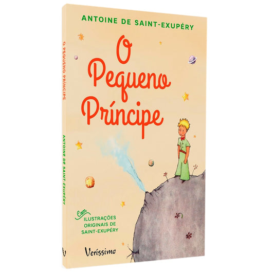 O Pequeno Príncipe | Veríssimo | Antoine de Saint-Exupéry | Laranja Pastel