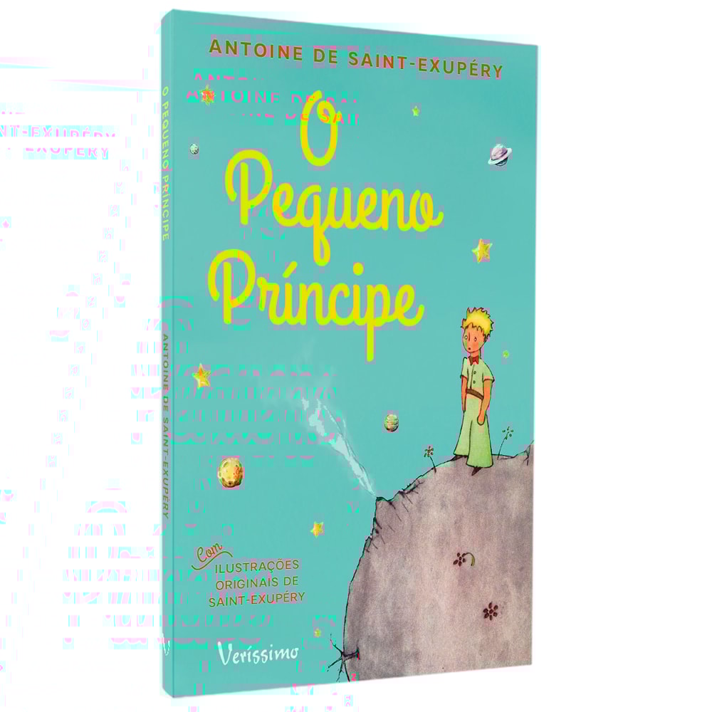 O Pequeno Príncipe | Veríssimo |  Antoine de Saint-Exupéry | Verde Pastel