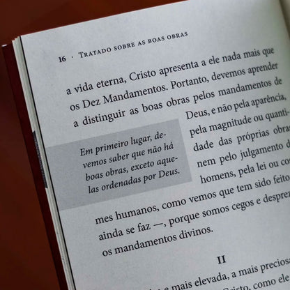 Tratado Sobre as Boas Obras | Martinho Lutero