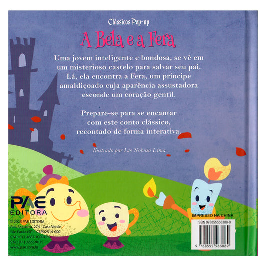 Clássicos Pop-up | A Bela e a Fera