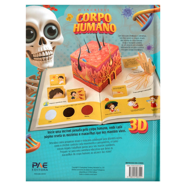 O Incrível Corpo Humano | Pop-up 3D