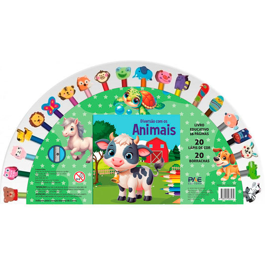Diversão Com os Animais |  Livro Educativo