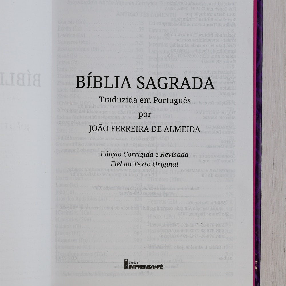 Bíblia Sagrada | ACF | Não Temas