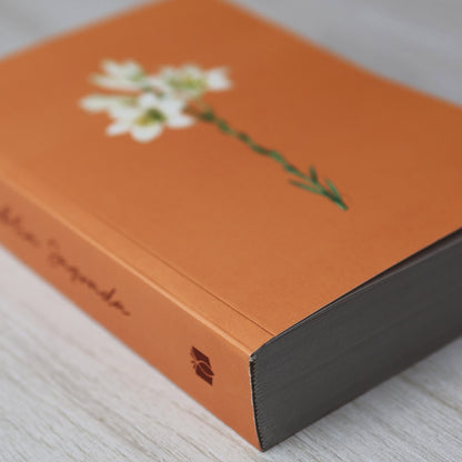 Bíblia Sagrada Lírios Laranja | NAA | Letra Normal | Capa Ilustrada