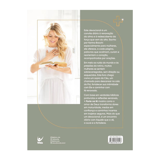 Devocional +  Forte na Fé | Karina Bacchi