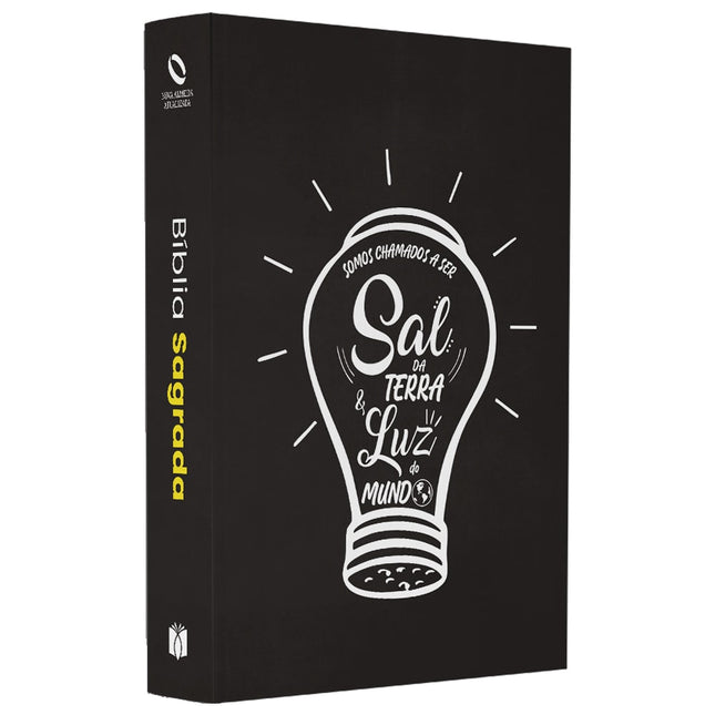 Bíblia Sagrada Sal da Terra e Luz do Mundo | NAA | Letra Normal | Capa Ilustrada