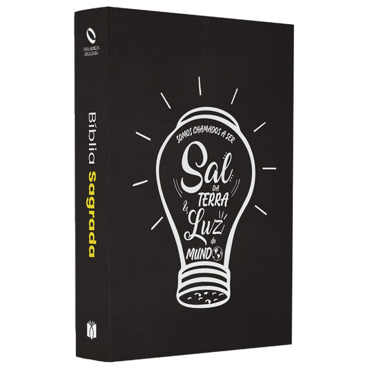 Bíblia Sagrada Sal da Terra e Luz do Mundo | NAA | Letra Normal | Capa Ilustrada