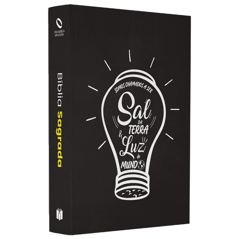 Bíblia Sagrada Sal da Terra e Luz do Mundo | NAA | Letra Normal | Capa Ilustrada