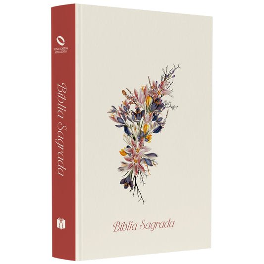Bíblia Sagrada Orquídeas | NAA | Letra Normal | Capa Ilustrada