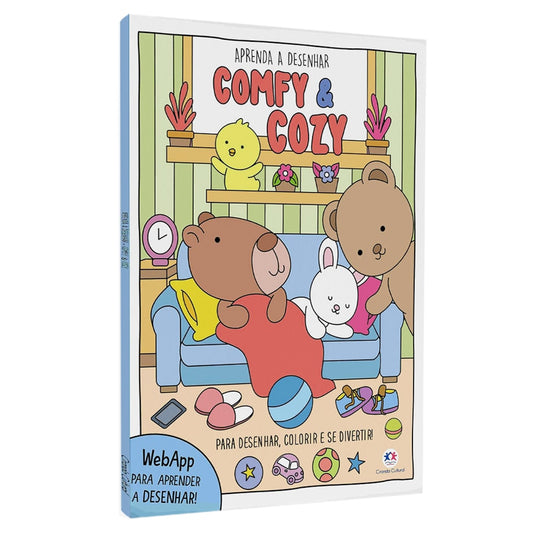 Aprenda a Desenhar | Comfy e Cozy | Livro de Colorir