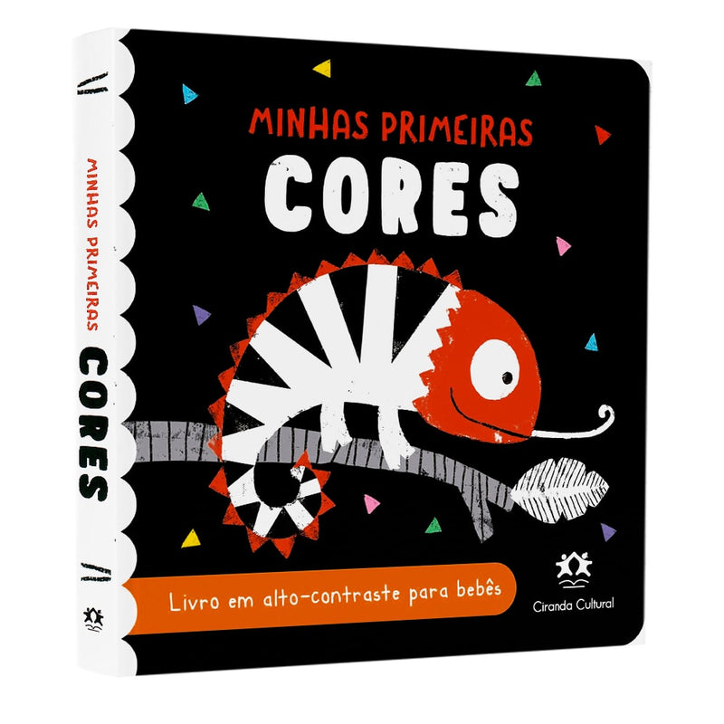 Minhas Primeiras Cores | Em Alto-Contraste Para Bebês