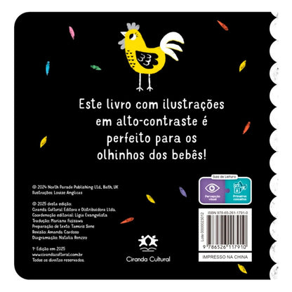 Meus Primeiros Animais | Em Alto-Contraste Para Bebês