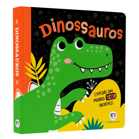 Livro Dinossauros | Cartonado | Neon