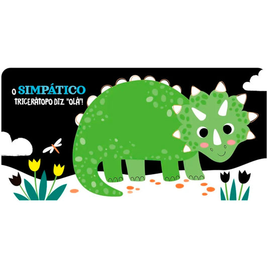 Livro Dinossauros | Cartonado | Neon