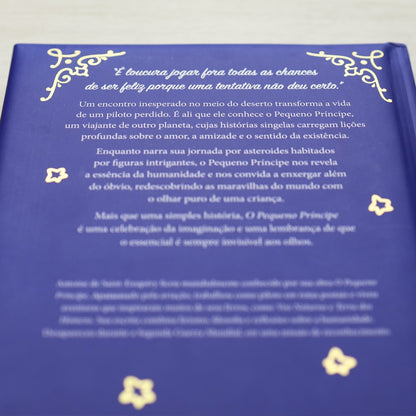 O Pequeno Príncipe | Capa Almofadada Azul