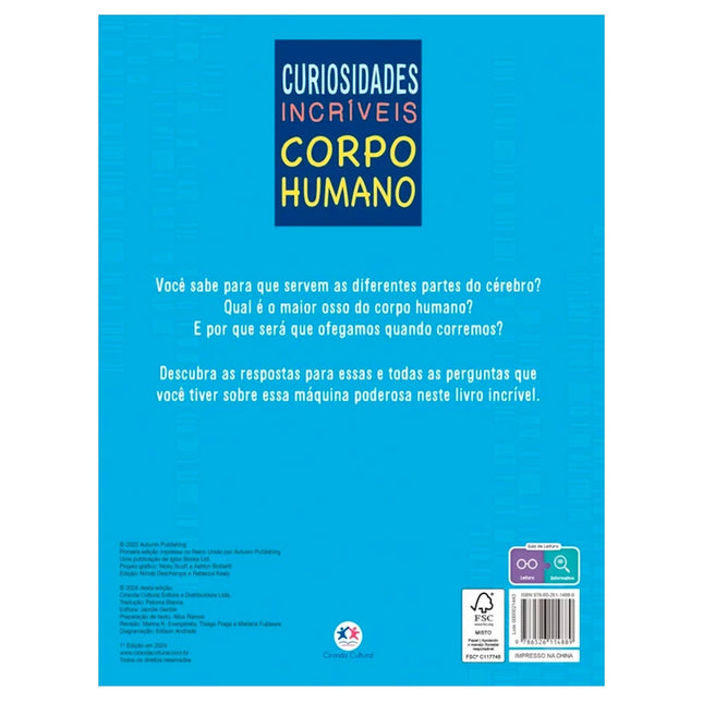 Curiosidades Incríveis | Corpo Humano